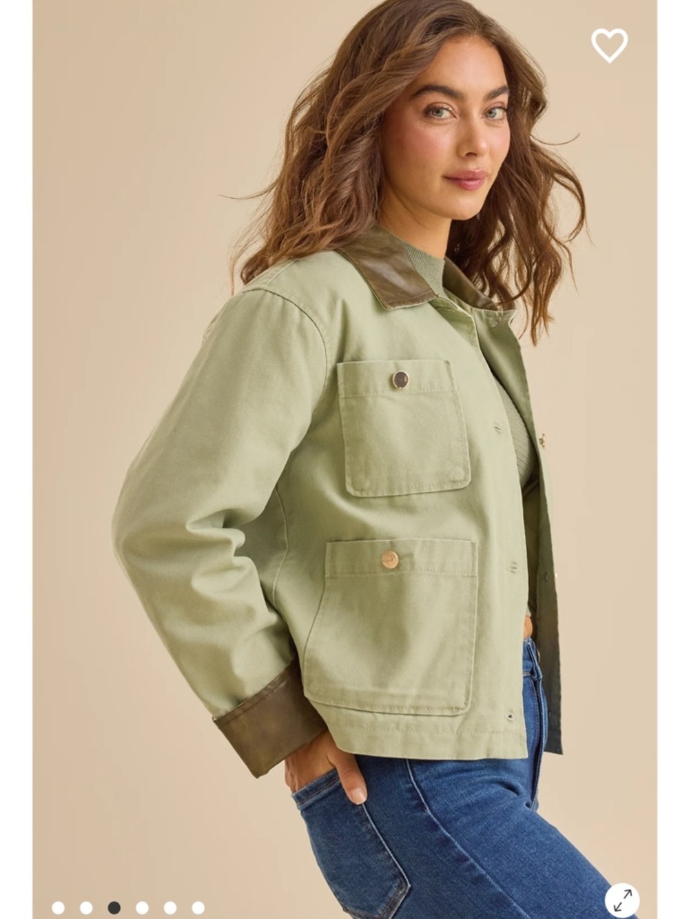 Enola Barn Jacket new with tags Altar’d State - Picture 3 of 5